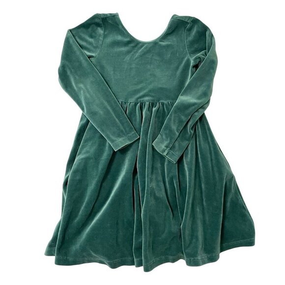 Hanna Andersson LOT BUNDLE of 5 Dresses Shirt Velvet Holiday Girls size 8 - Picture 6 of 16